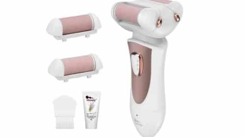 PROMO râpe à pied double tète Himaly rechargeable étanche