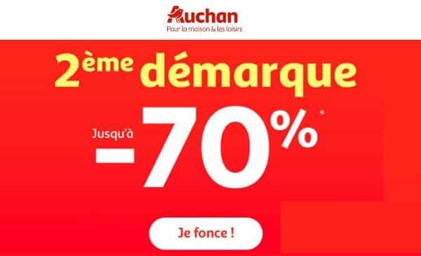 Soldes Auchan C’est La Deuxième Démarque