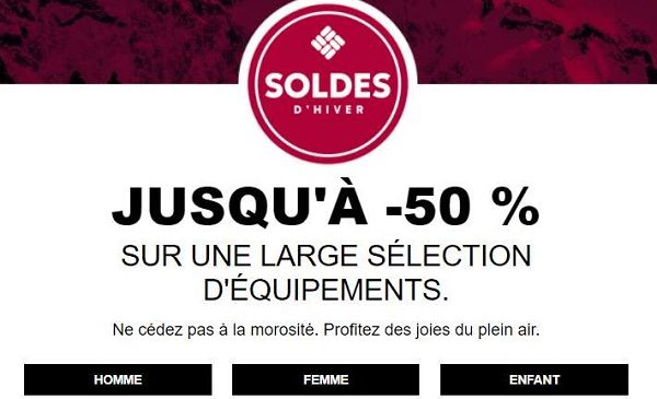 Soldes Columbia