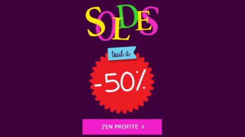 Soldes Sergent Major tout à moitié prix