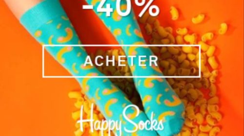 Soldes chaussettes Happy Socks