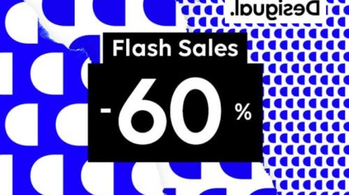 Vente flash Desigual tout à -60%