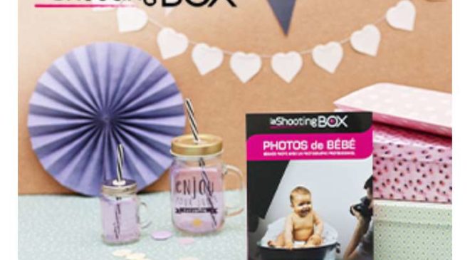 Vente privée LaShootingBOX coffrets de séance photo Famille, Bébé ou Grossesse