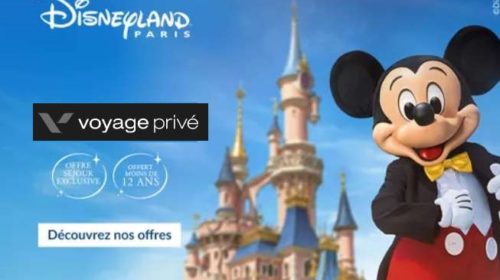 Vente privée de séjours à Disneyland pour payer moins cher votre hôtel