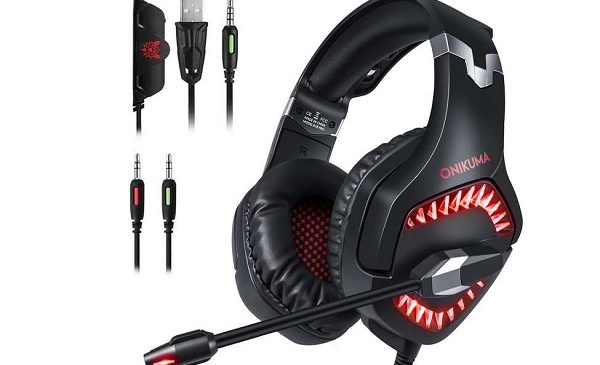 Casque De Gaming Homvilla Rétroéclairé Avec Micro