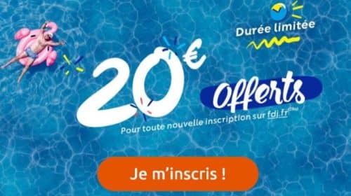 jouez en ligne 10€ et obtenez 20€ offerts sur le site Française des jeux