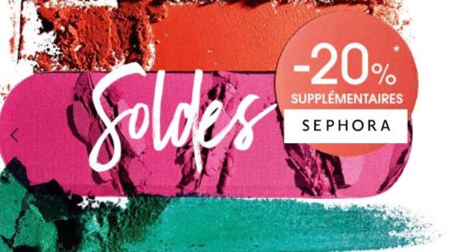 remise en plus sur les Soldes Sephora