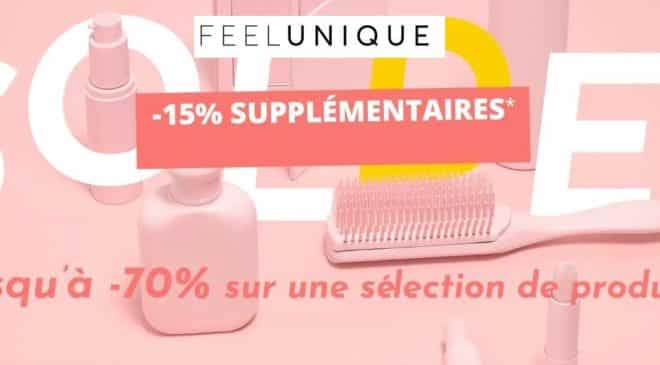 remise supplémentaire sur les soldes Feelunique