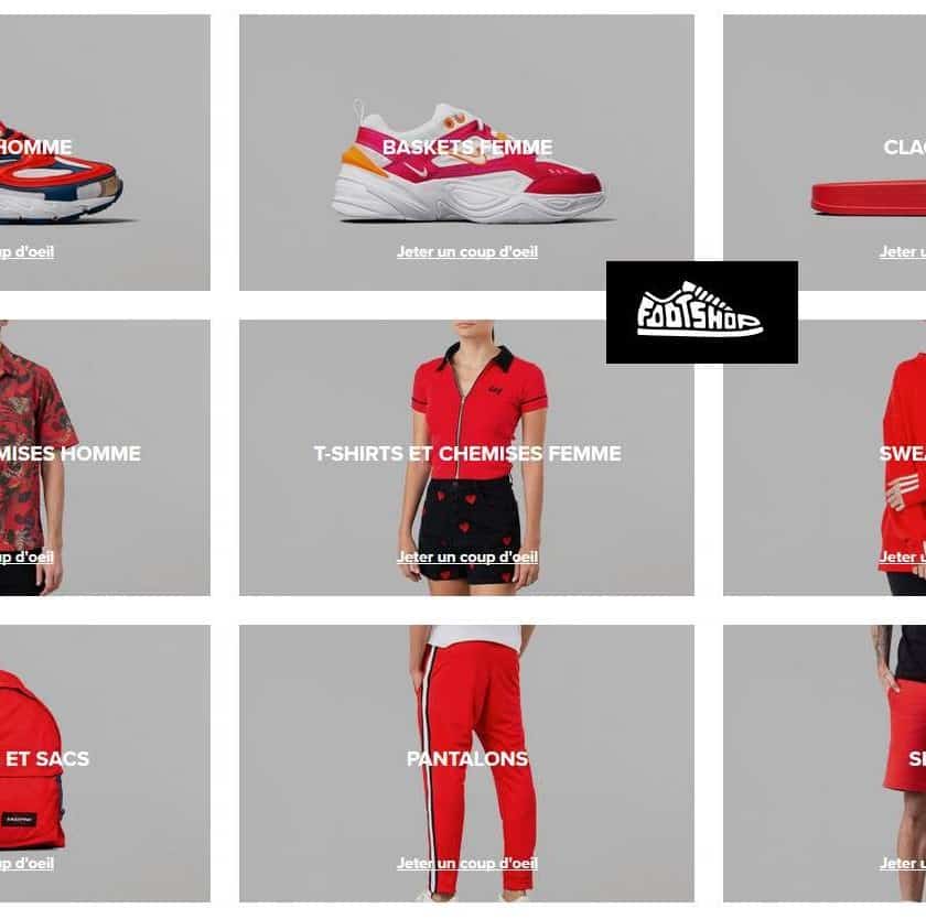 réduction sur les produits déjà soldés sur Footshop