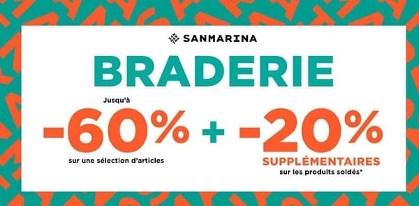 20% De Remise Supplémentaire Sur Les Soldes San Marina