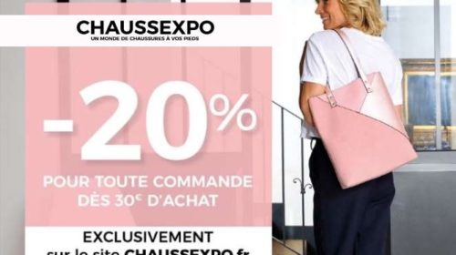 20% de remise sur ChaussExpo