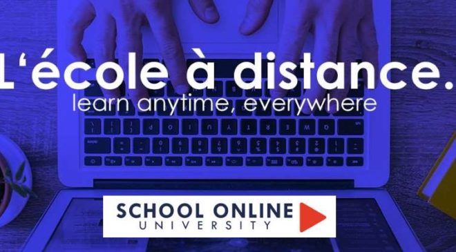 30% de remise sur toutes les formations en ligne de la School Online University