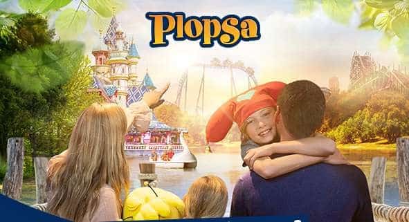 5€ de remise billet plopsaland, plopsaqua, plopsa