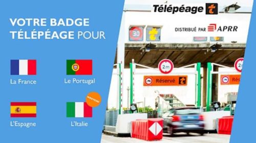 Badge télépéage topEurop sans engament à 7€