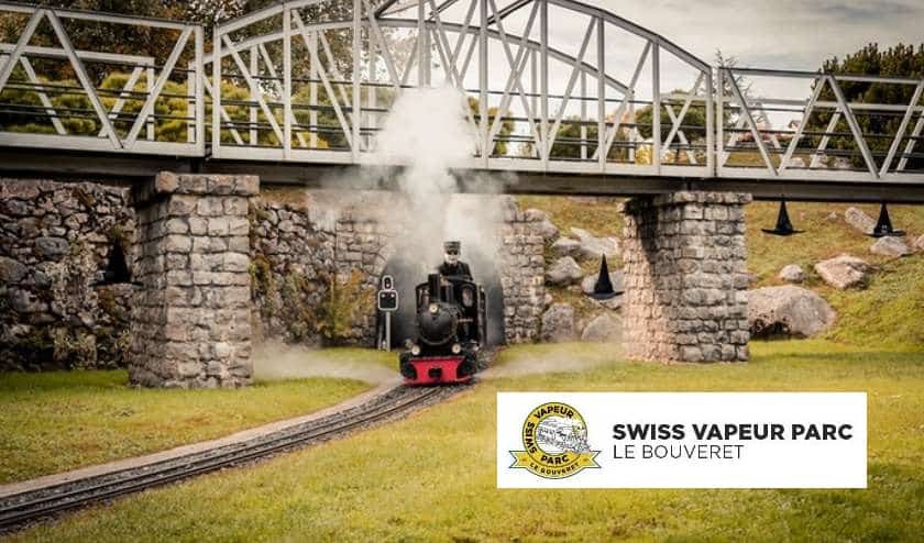 Billet entrée Swiss Vapeur Parc pas cher : 11,25€ enfant / 14,25€ adulte (lac Léman – Suisse)