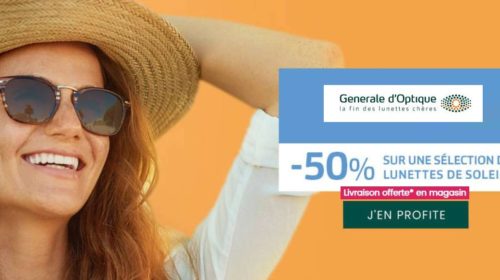 Offre Générale d’Optique lunettes de soleil