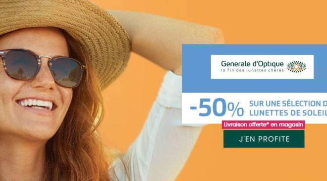 Offre Générale d’Optique lunettes de soleil