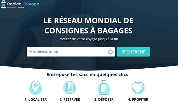 Malin : consigne à bagages et objets (casque, sac…) chez les commerçants grâce à Radical Storage