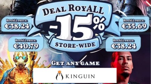 15% de réduction sur tout le site Kinguin