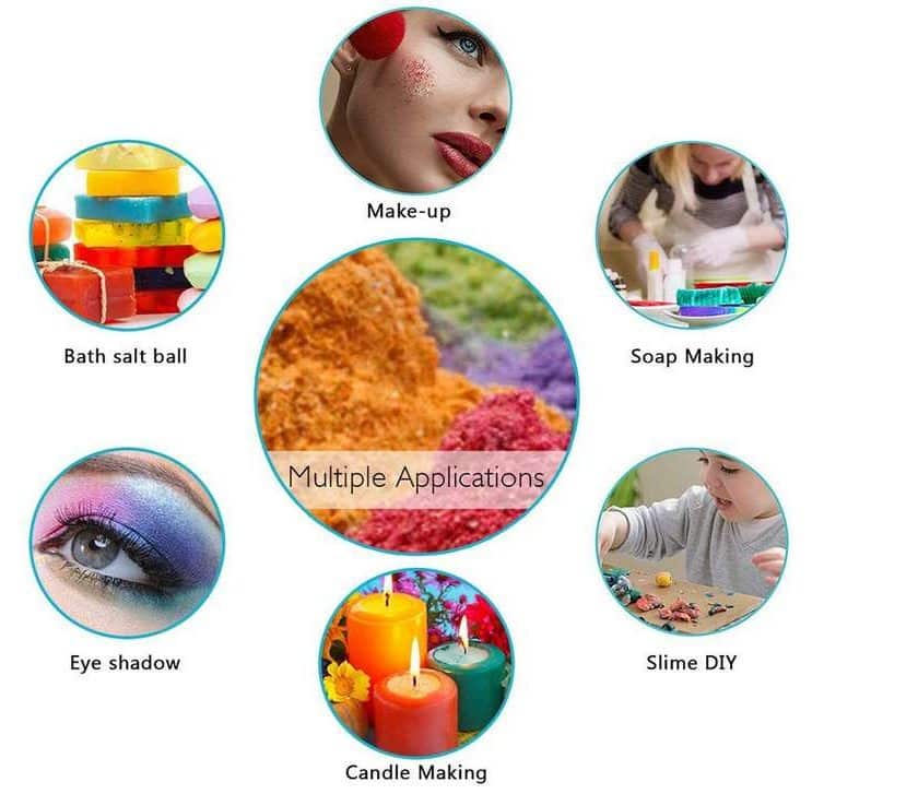 50% de remise sur les colorants pigments en poudre Anself