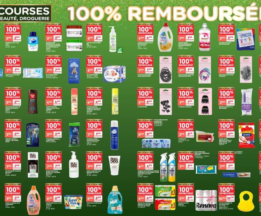 Anniversaire Leader Price : produits 100% remboursé du 1 au 13 octobre