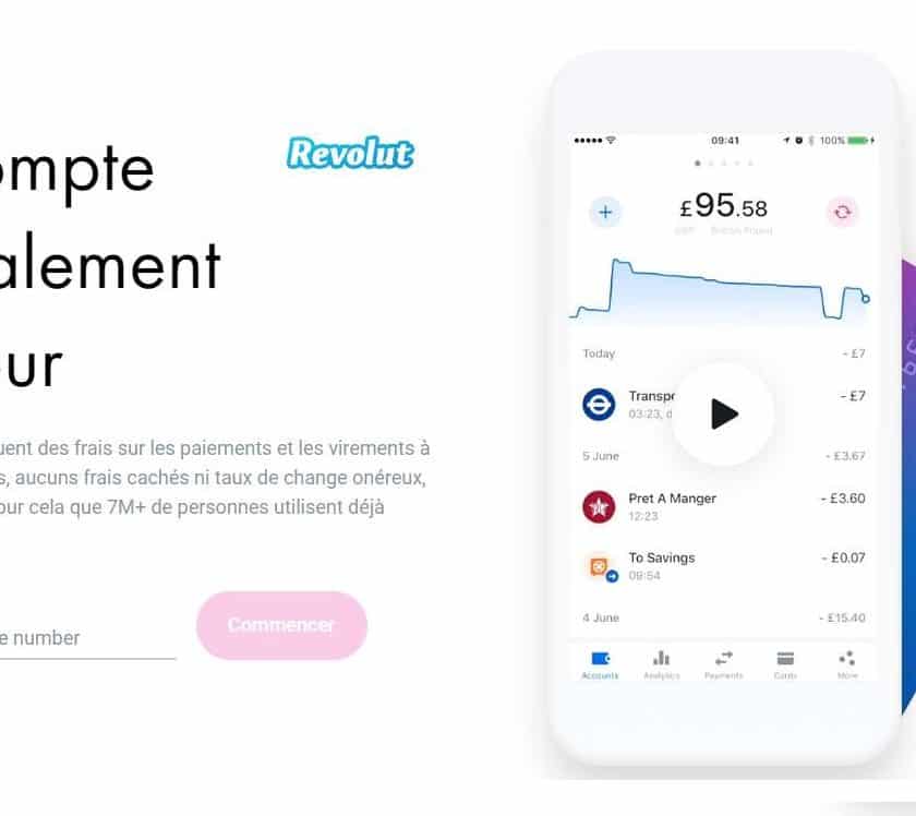 Carte bancaire Revolut gratuite et 10€ offerts