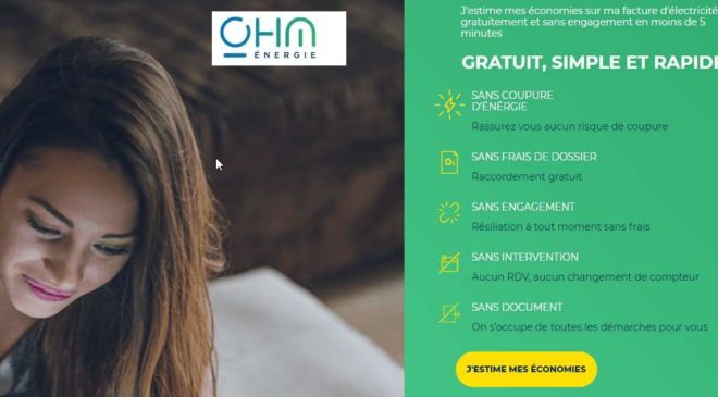 Electricité verte et moins chère jusqu’à -30% en passant chez Ohm Energie