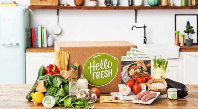 Réduction de 50% sur les paniers recettes de HelloFresh