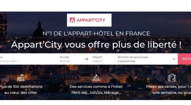 Séjour de 3 nuits dans un Appart’City pour le prix de 2