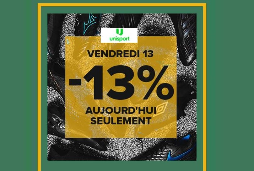 Vendredi 13 Unisport