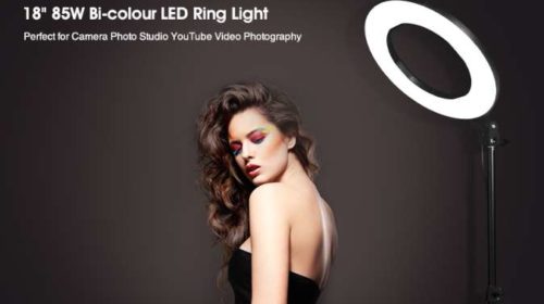anneau lumineux LED 18 pouces pour photo et vidéo Craphy