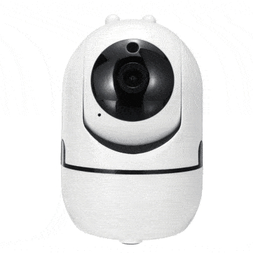 caméra de surveillance Wi-fi Guudgo 1080P, détection mouvement, vision nocturne, double antenne