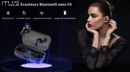 oreillettes Bluetooth Muzili