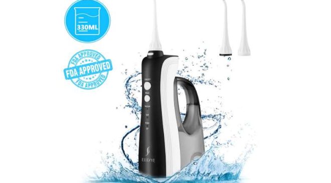 pas cher hydropulseur dentaire ElleSye grande capacité