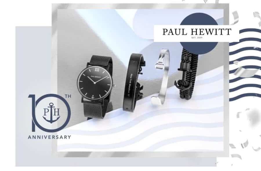 20% de remise sur tout le site Paul Hewitt (montre et bijoux) – uniquement aujourd’hui