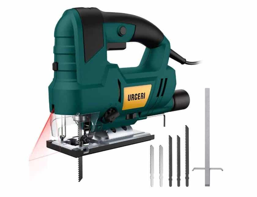 scie sauteuse 6 vitesses Urceri avec guide laser