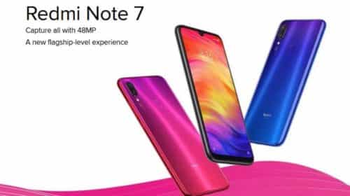 smartphone Redmi Note 7 Xiaomi 128Go