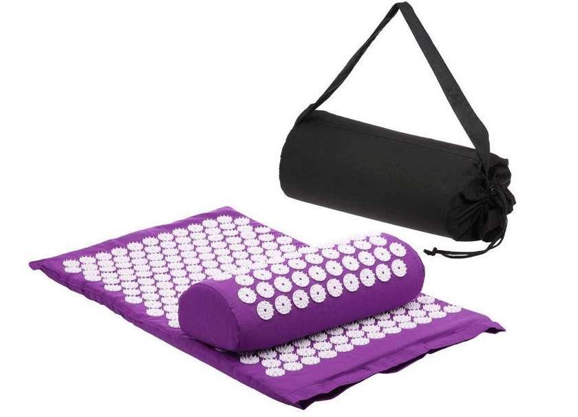 tapis acupression avec coussin de massage Anself