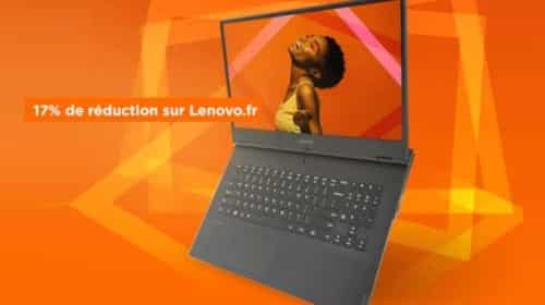 17% de reduction immédiate sur tout le site Lenovo