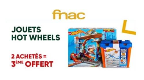 2 Hot wheels achetés le troisième offert sur FNAC