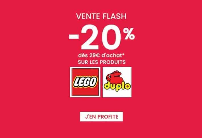 20% de remise sur Lego et Duplo dès 29€ d’achat (Oxybul)