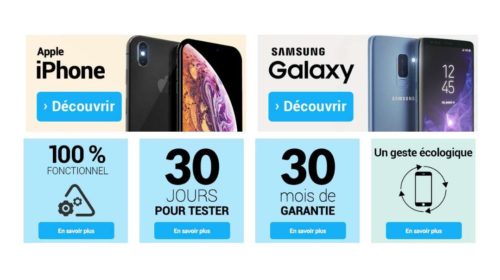 25€ de remise immédiate sur tous les smartphones reconditionnés sur Asgoodasnew