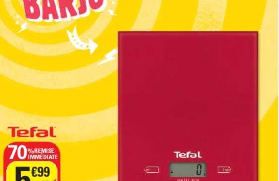 5€ balance de cuisine Tefal Essential 5kg