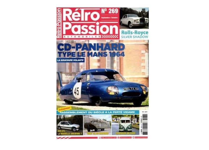 Abonnement pas cher à Rétro Passion Automobiles magazine