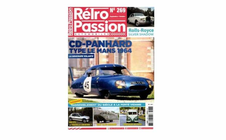 Abonnement pas cher à Rétro Passion Automobiles magazine 21€ les 18 mois (9№ + édition numérique) au lieu 49€