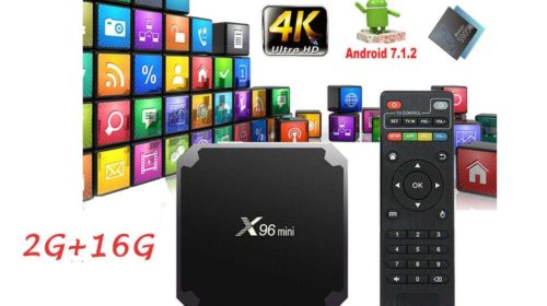 Box Android X96mini Wifi Quad Core 2Go de Ram 16Go mémoire