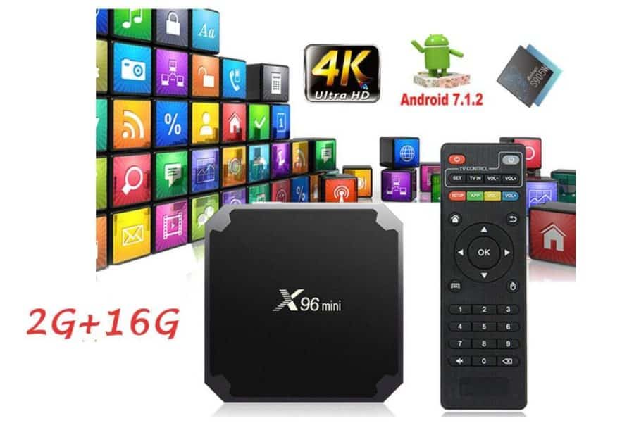 FLASH: 25,88€ Box Android X96mini Wifi (Quad Core 2Go de Ram /16Go mémoire) – port inclus