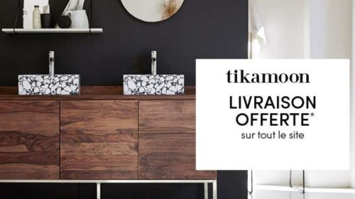 Livraison gratuite sans minimum sur Tikamoon Mobilier et Deco