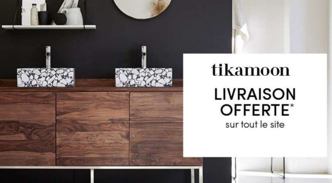 Livraison gratuite sans minimum sur Tikamoon Mobilier et Deco