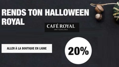 Offre Café Royal Halloween